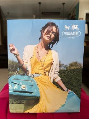 Coach 2007 Collectible Shopping Bag - repaired